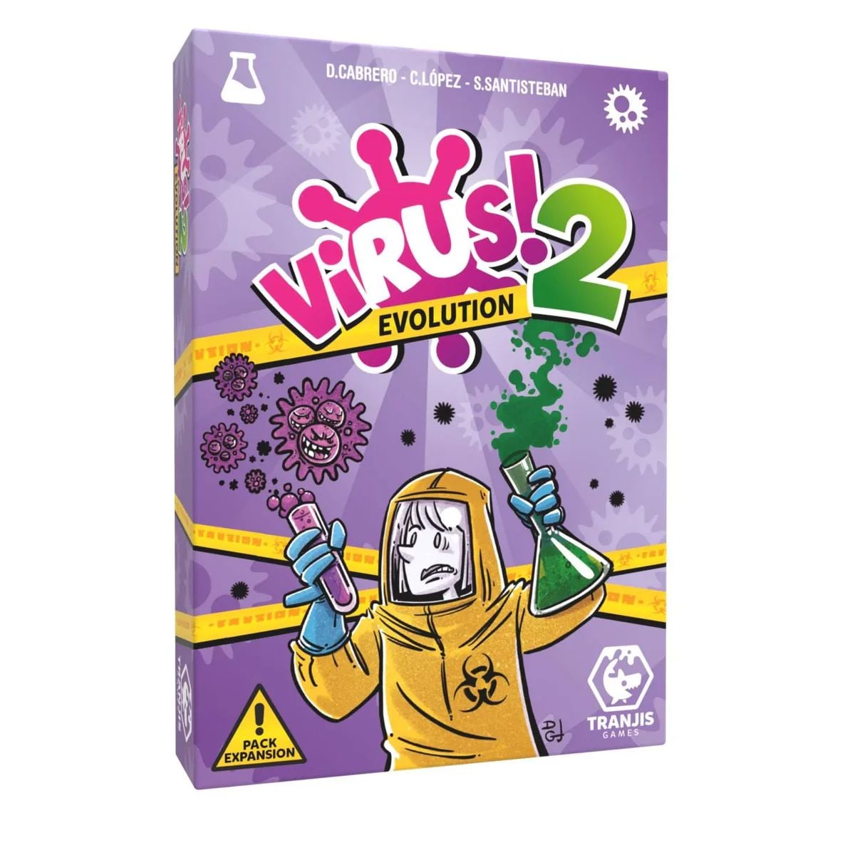 VIRUS! 2: EVOLUTION - EXPANSION PARA EL JUEGO DE CARTAS VIRUS! - 1