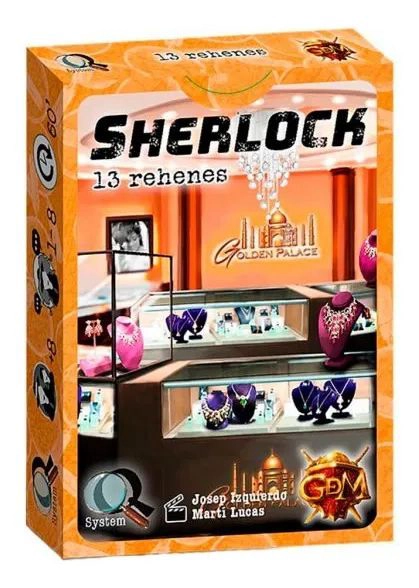 SHERLOCK: 13 REHENES - JUEGO DE CARTAS DE MISTERIO Y DEDUCCION - 1