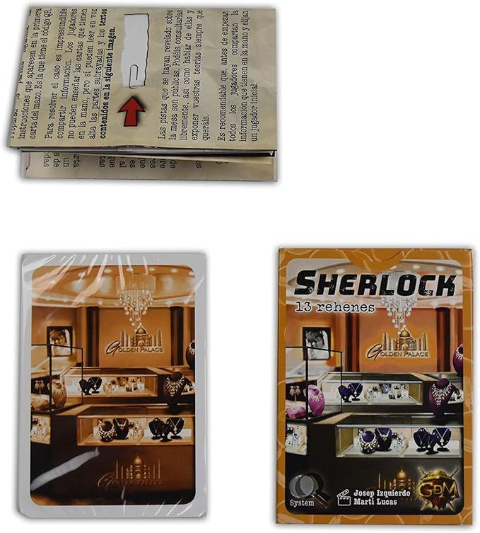 SHERLOCK: 13 REHENES - JUEGO DE CARTAS DE MISTERIO Y DEDUCCION - 2