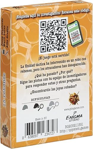 SHERLOCK: 13 REHENES - JUEGO DE CARTAS DE MISTERIO Y DEDUCCION - 3