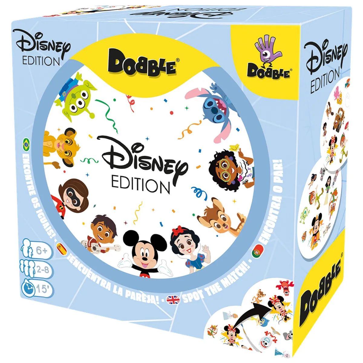 DOBBLE DISNEY EDITION - ENCUENTRA LA PAREJA MAGICA - 2