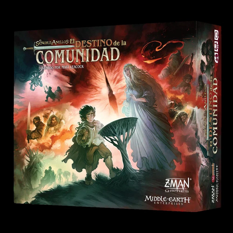 EL SEÑOR DE LOS ANILLOS: DESTINO DE LA COMUNIDAD - JUEGO DE MESA COOPERATIVO - 1