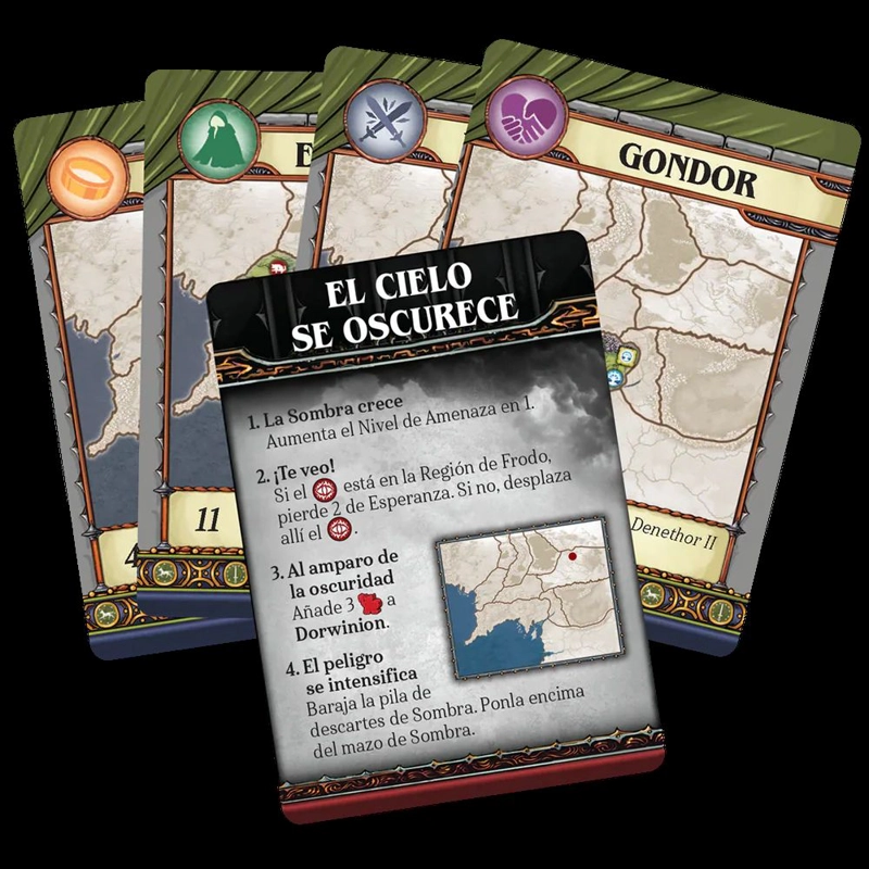 EL SEÑOR DE LOS ANILLOS: DESTINO DE LA COMUNIDAD - JUEGO DE MESA COOPERATIVO - 3
