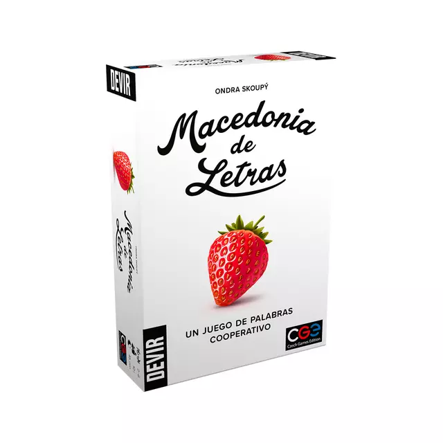 MACEDONIA DE LETRAS - JUEGO DE MESA COOPERATIVO DE PALABRAS (DEVIR) - 1