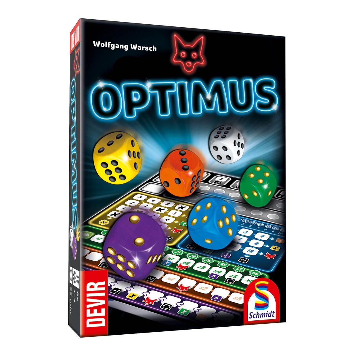 OPTIMUS - INGENIOSO JUEGO DE DADOS ROLL & WRITE - 1