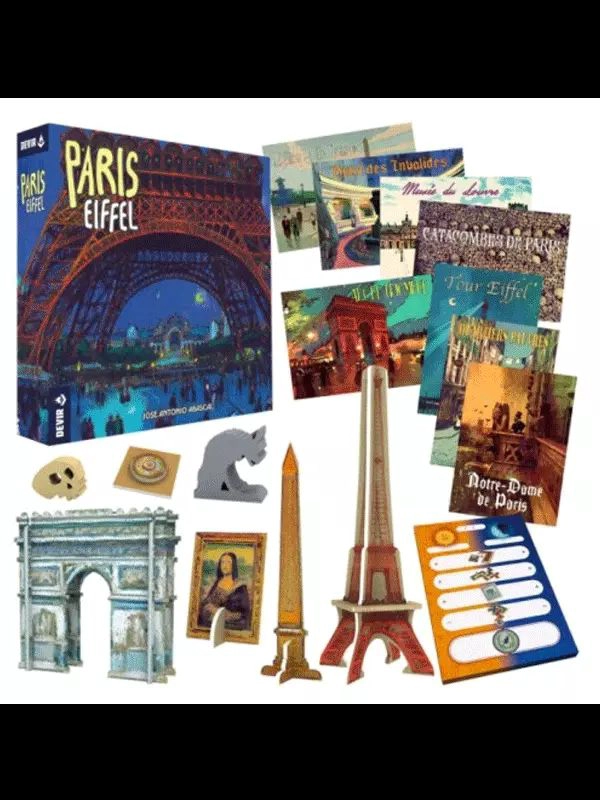 PARIS: EIFFEL - EXPANSION PARA EL JUEGO DE MESA 'PARIS: LA CITE  DE LA LUMIÈRE' - 2
