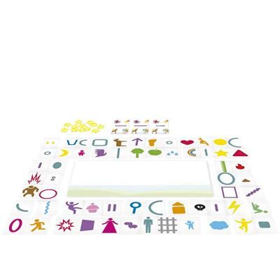 IMAGINE FAMILY - JUEGO DE MESA CREATIVO CON CARTAS TRANSPARENTES - 1