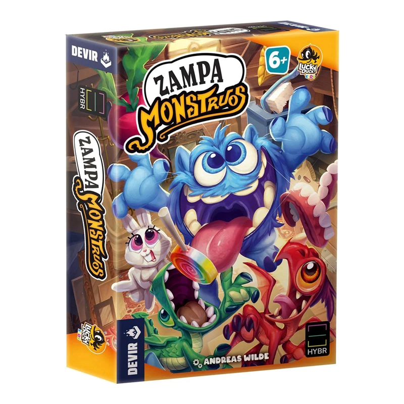 ZAMPA MONSTRUOS: ¡EL BANQUETE DE COLORES MAS DIVERTIDO! - 1