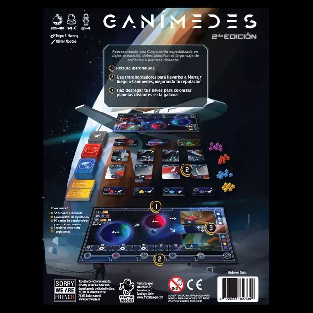 GANIMEDES- JUEGO DE MESA - 2