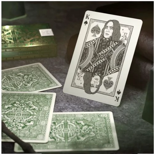 JUEGO DE CARTAS THEORY11 DE HARRY POTTER GREEN RAVENCLAW - 1