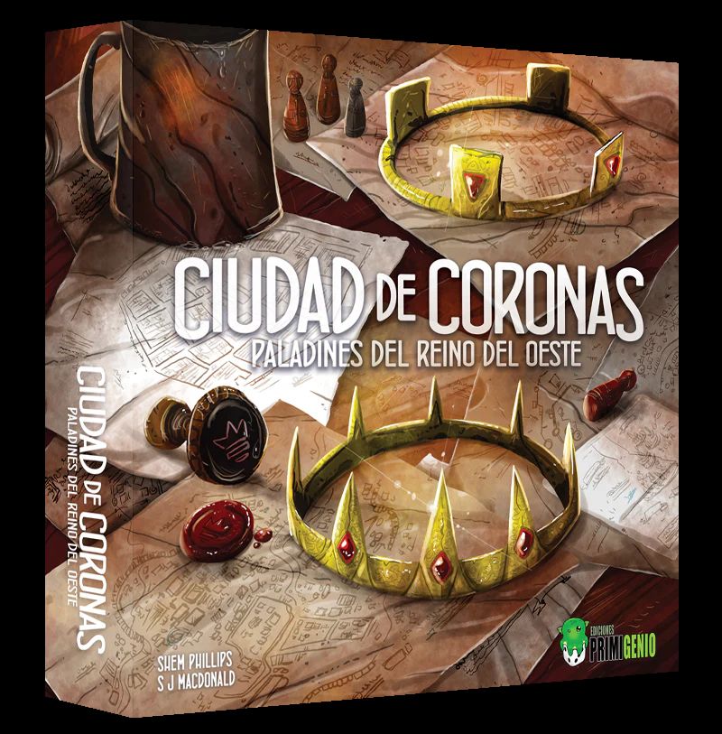 PALADINES DEL REINO DEL OESTE CIUDAD DE CORONAS (EXPANSION) - 2