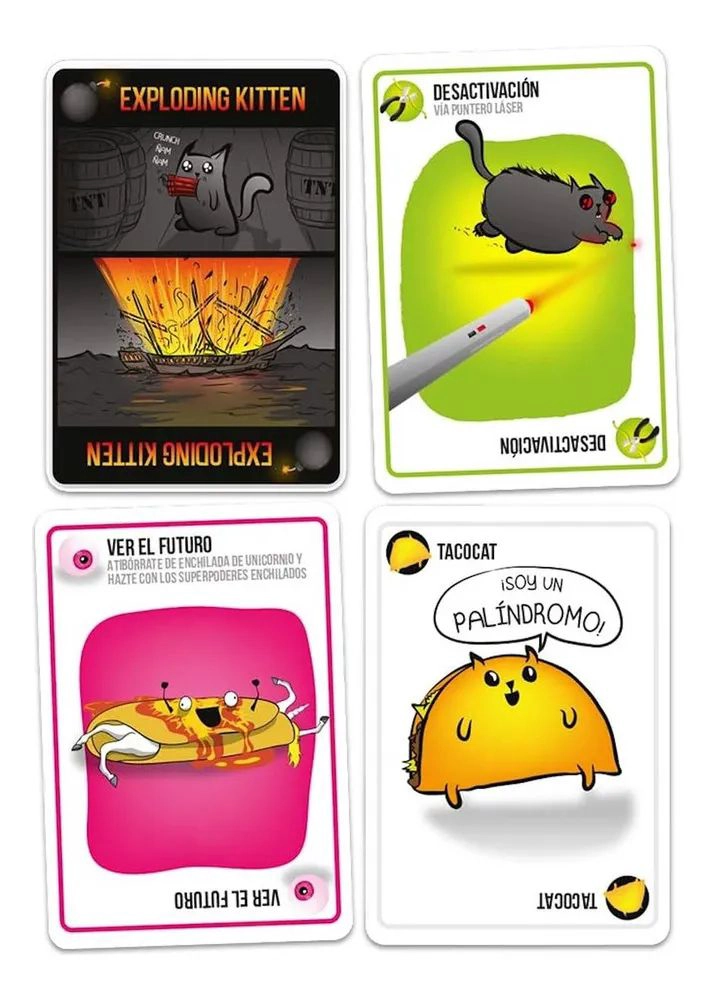 EXPLODING KITTENS BASE - 3