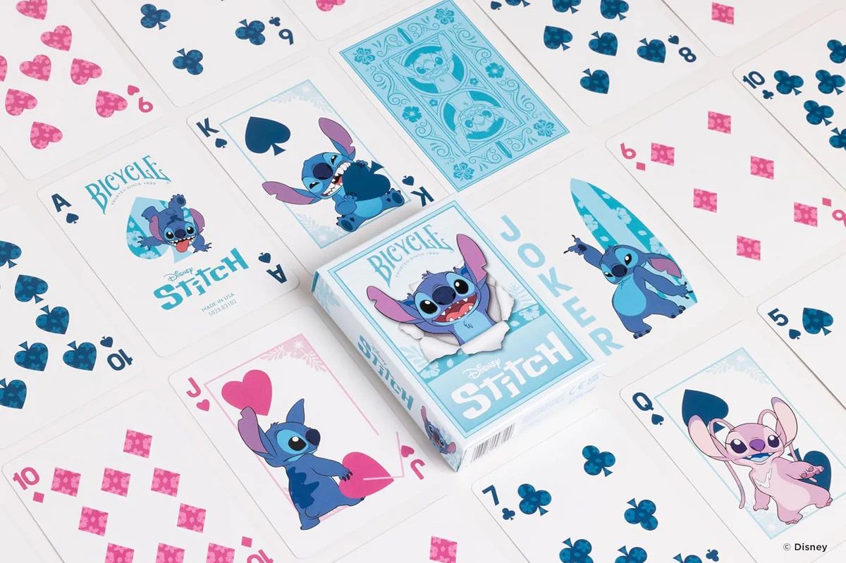 BICYCLE® DISNEY STITCH - NAIPES PREMIUM DE COLECCION - 4