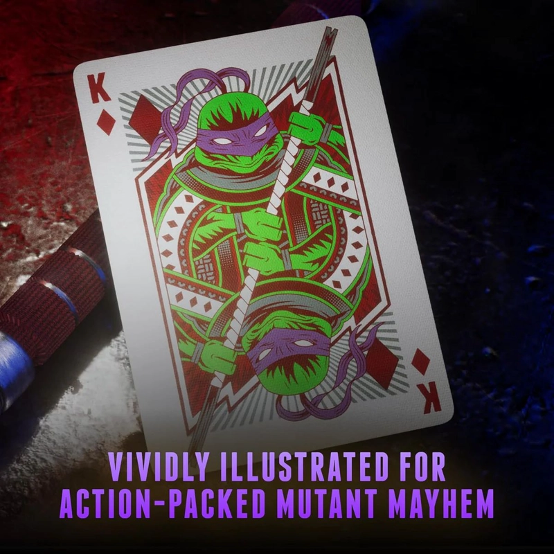 THEORY11 TEENAGE MUTANT NINJA TURTLES - BARAJA PREMIUM DE LUJO - 4
