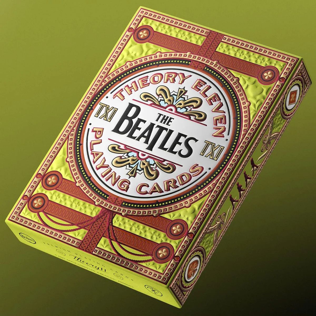 THEORY11 THE BEATLES - BARAJA DE CARTAS PREMIUM (GREEN DECK) - VERSION SGT. PEPPER - 1