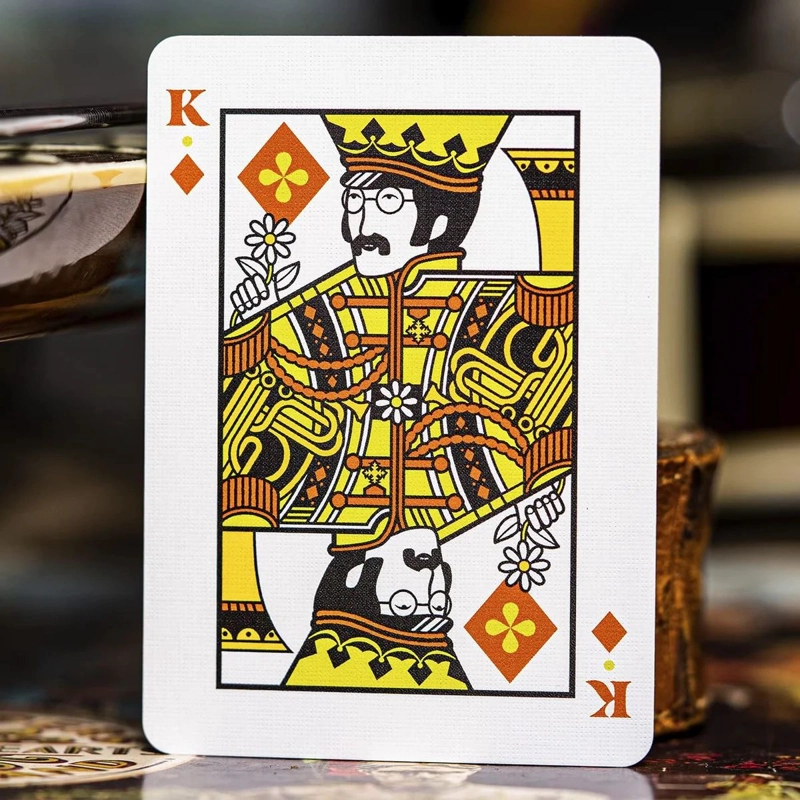 THEORY11 THE BEATLES - BARAJA DE CARTAS PREMIUM (GREEN DECK) - VERSION SGT. PEPPER - 4