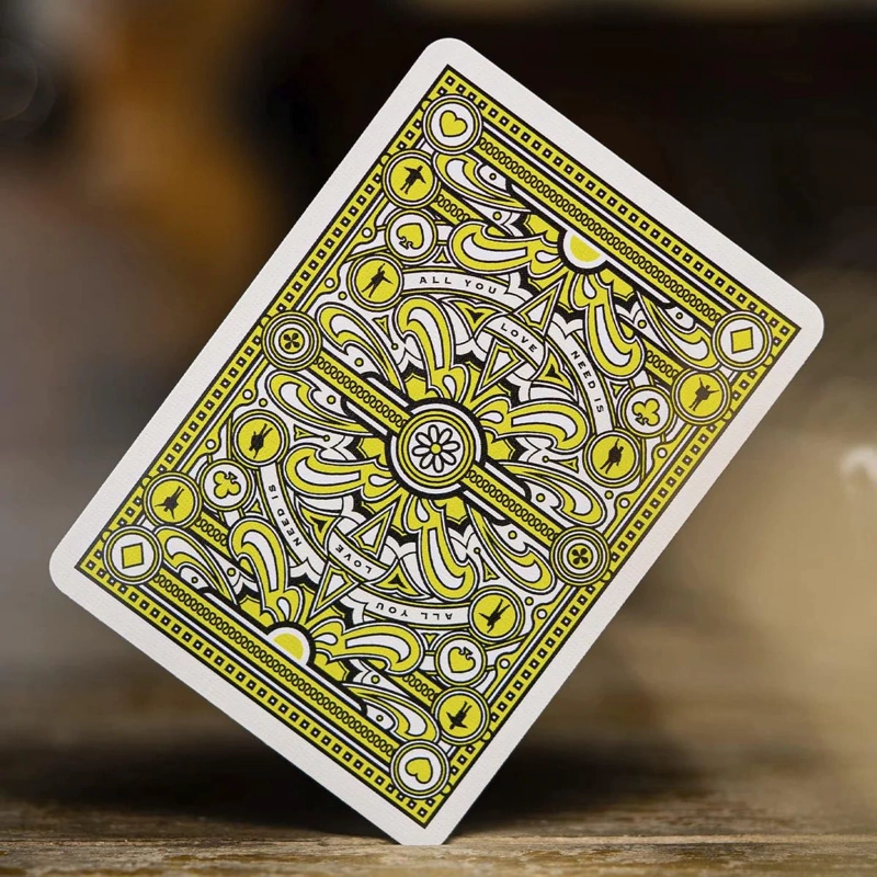 THEORY11 THE BEATLES - BARAJA DE CARTAS PREMIUM (GREEN DECK) - VERSION SGT. PEPPER - 8