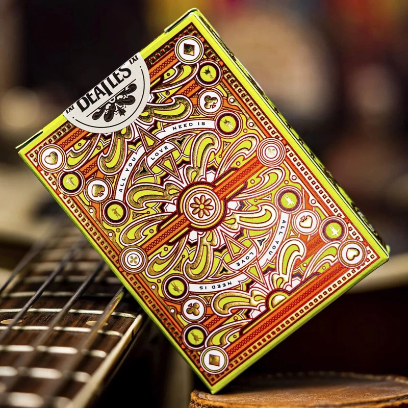 THEORY11 THE BEATLES - BARAJA DE CARTAS PREMIUM (GREEN DECK) - VERSION SGT. PEPPER - 11