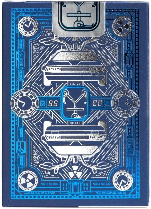 BICYCLE® BACK TO THE FUTURE - BARAJA DE CARTAS PREMIUM EDICION DELOREAN - 4