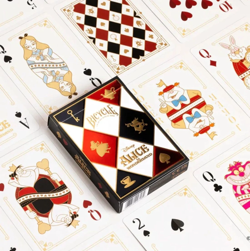 BICYCLE® ALICE IN WONDERLAND - NAIPES PREMIUM REINA DE CORAZONES - 3