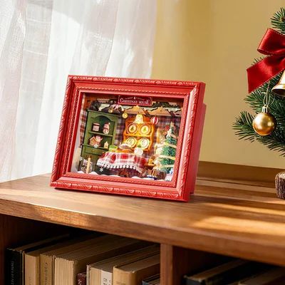 ROLIFE CUADRO MINIATURA DIY: CHRISTMAS EVE PARTY (DP005) - LA MAGIA DE LA NOCHEBUENA - 5