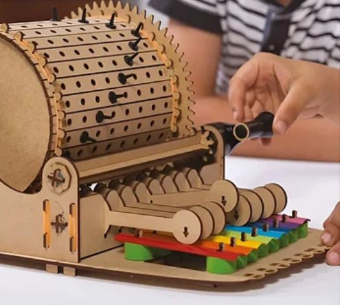 SMARTIVITY XILOFONO MECANICO (MECHANICAL XYLOFUN) - KIT STEM DE MADERA - 2