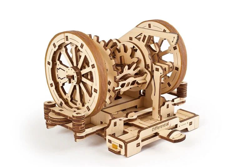 UGEARS DIFERENCIAL - MAQUETA MECANICA DE MADERA 3D - 3