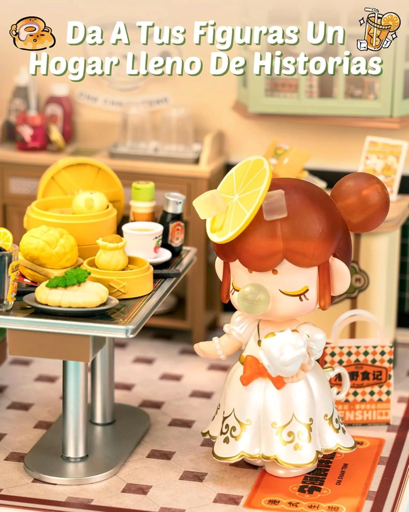 ROLIFE SUPER CREATOR: HONG KONG BITES CAFE  (DW021) - MAQUETA MODULAR DIY CON LUCES LED - 6