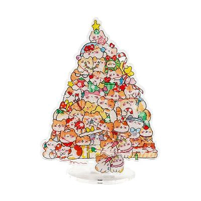 ROMPECABEZAS ACRILICO TOI: ARBOL DE NAVIDAD GATITOS ADORABLES (52 PIEZAS) - 1