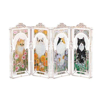 ROMPECABEZAS CAJA SORPRESA TOI: MUSHA CAT - ELEGANCIA FELINA EN MINIATURA (55 PIEZAS) - 2