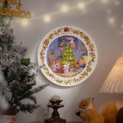 ROMPECABEZAS 3D TOI: PLATO NAVIDEÑO (CHRISTMAS PLATE) - 85 PIEZAS PLASTICAS - 2