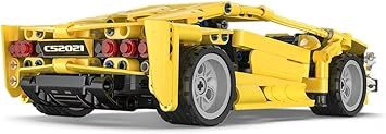 AUTO DEPORTIVO 'LIGHTNING' CON MOTOR A FRICCION - SET DE BLOQUES (CADA) - 2