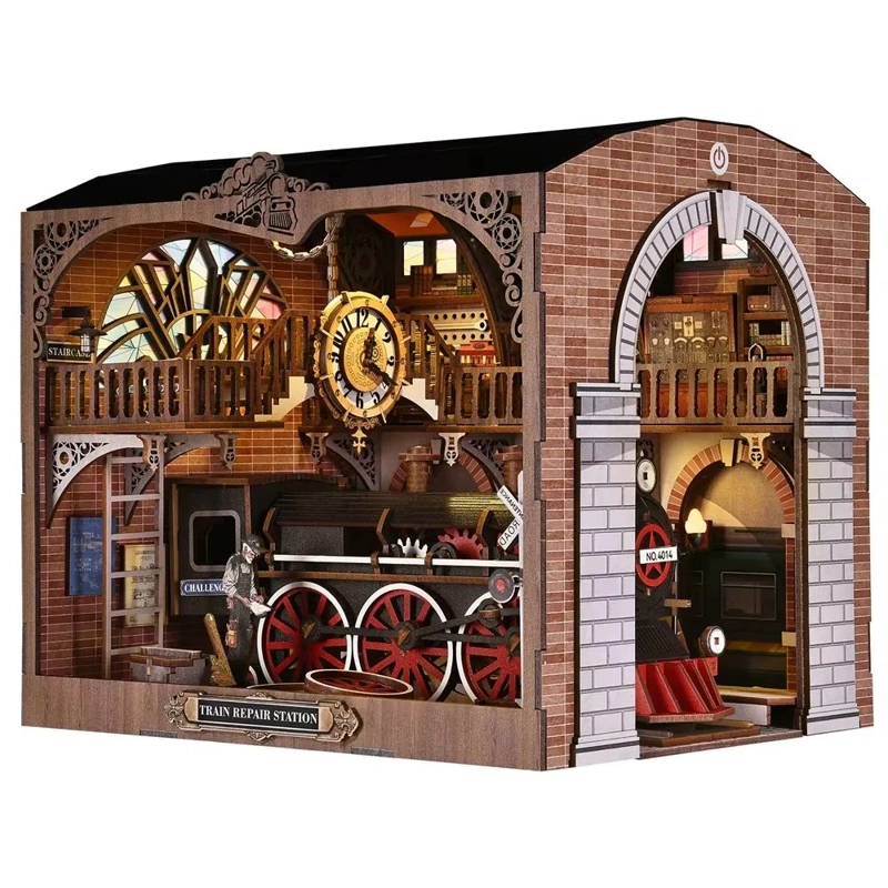 BOOKNOOK ESTACION DE REPARACION DE TREN - SEPARADOR DE LIBROS (CH06) - 1