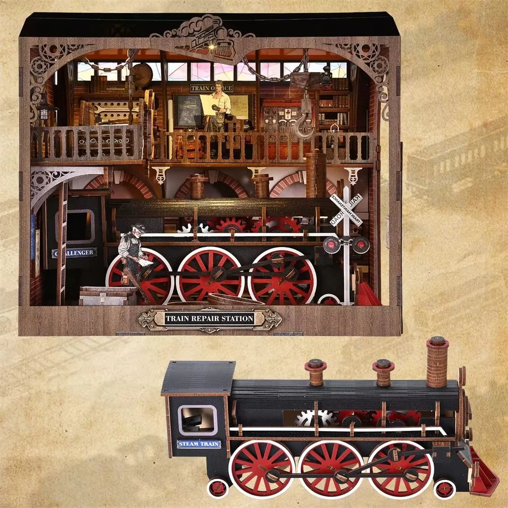BOOKNOOK ESTACION DE REPARACION DE TREN - SEPARADOR DE LIBROS (CH06) - 5