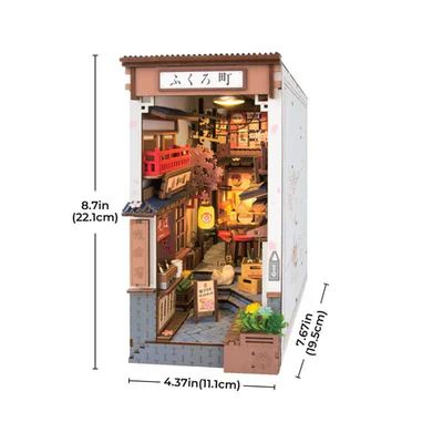 BOOKNOOK 3D 'SAKURA WINE ALLEY' - CALLEJON JAPONE S PARA ARMAR (ROBOTIME) - 6