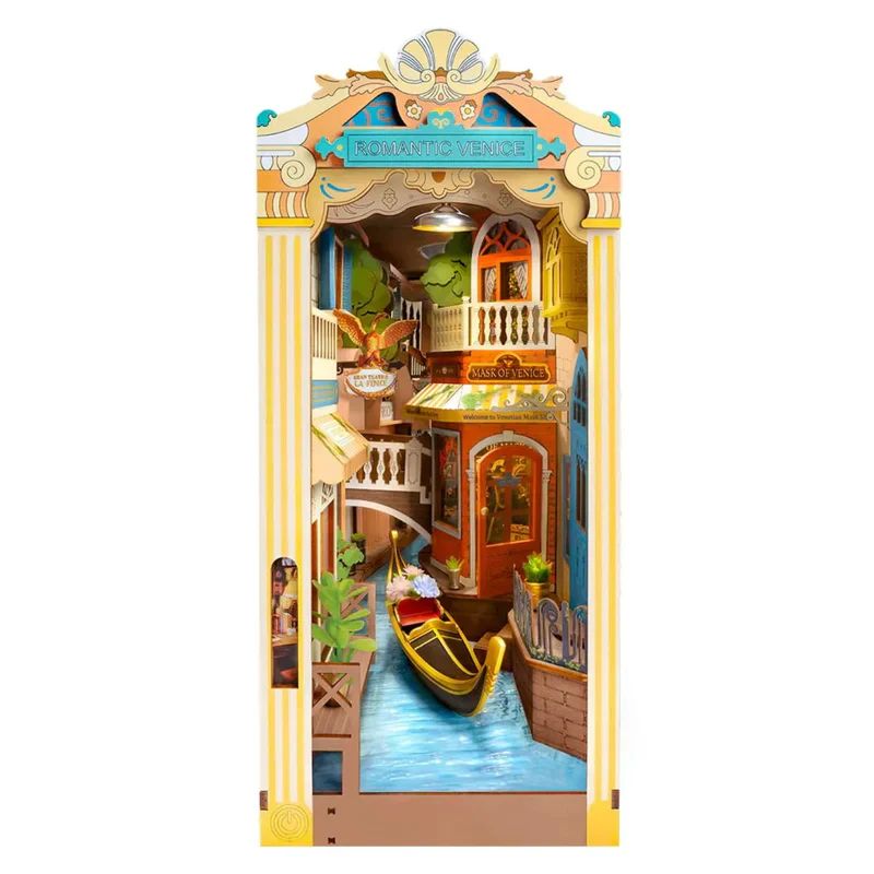 BOOKNOOK 3D 'ROMANTIC VENICE' - MAQUETA PARA ARMAR (ROLIFE) - 2