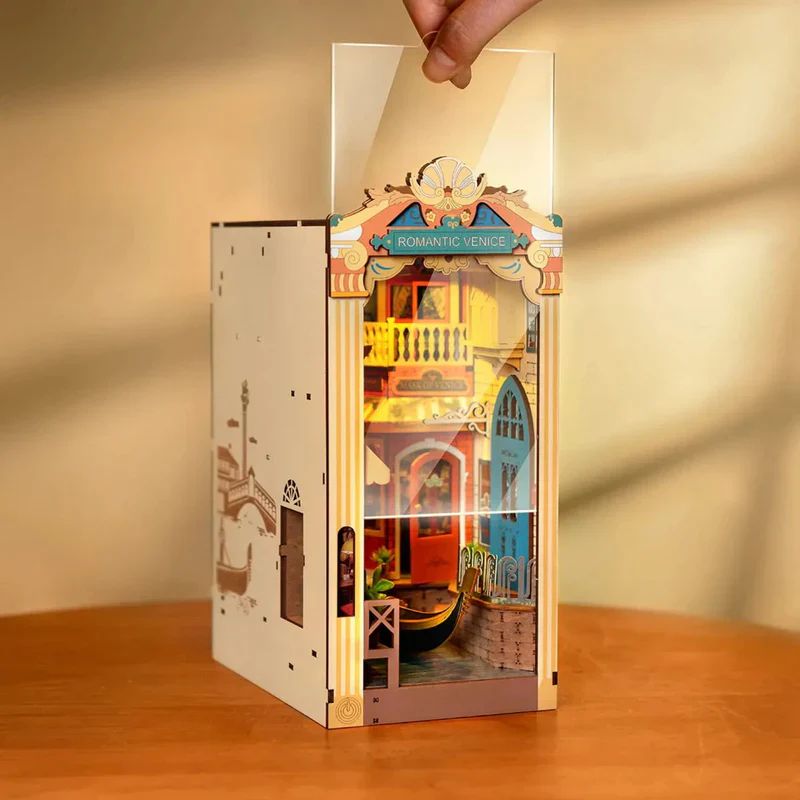 BOOKNOOK 3D 'ROMANTIC VENICE' - MAQUETA PARA ARMAR (ROLIFE) - 4