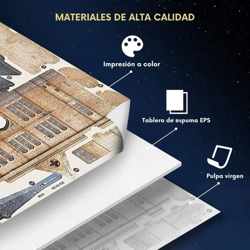 PUZZLE 3D TORRE DE ASTRONOMIA DE HOGWARTS (HARRY POTTER) - CUBICFUN - 4