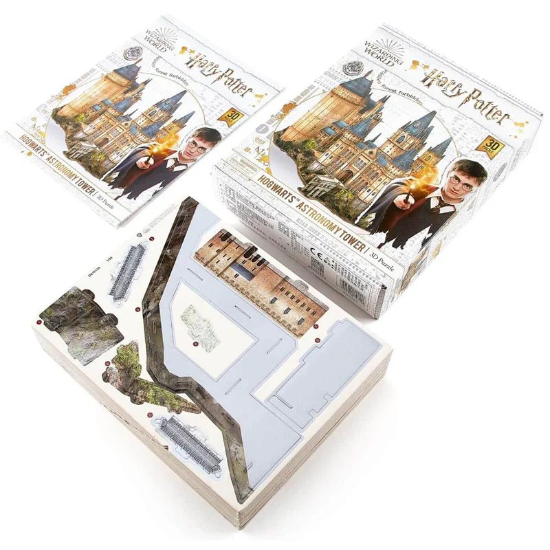 PUZZLE 3D TORRE DE ASTRONOMIA DE HOGWARTS (HARRY POTTER) - CUBICFUN - 8