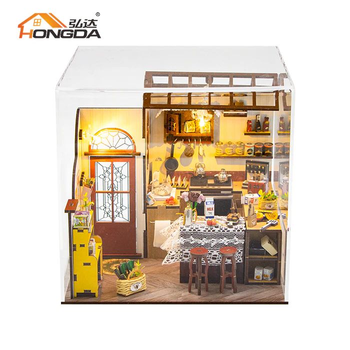 LA COCINA DE PETA KIT PARA ARMAR - PETA'S KITCHEN MINIATURA - M2423 - 3