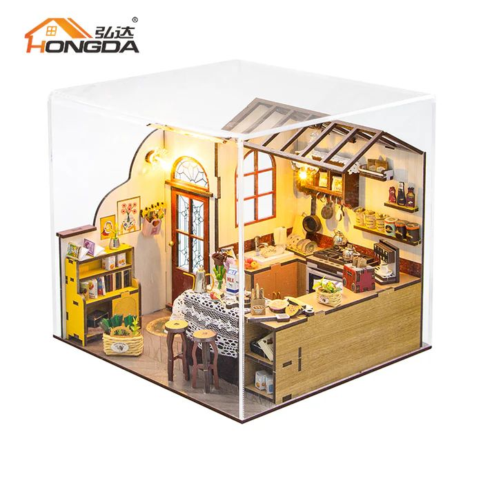 LA COCINA DE PETA KIT PARA ARMAR - PETA'S KITCHEN MINIATURA - M2423 - 5