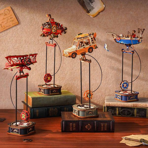 JEEP PE NDULO CINE TICO - ROAD TRIPPER JUGUETE DE EQUILIBRIO 3D DIY (ROKR) - 2