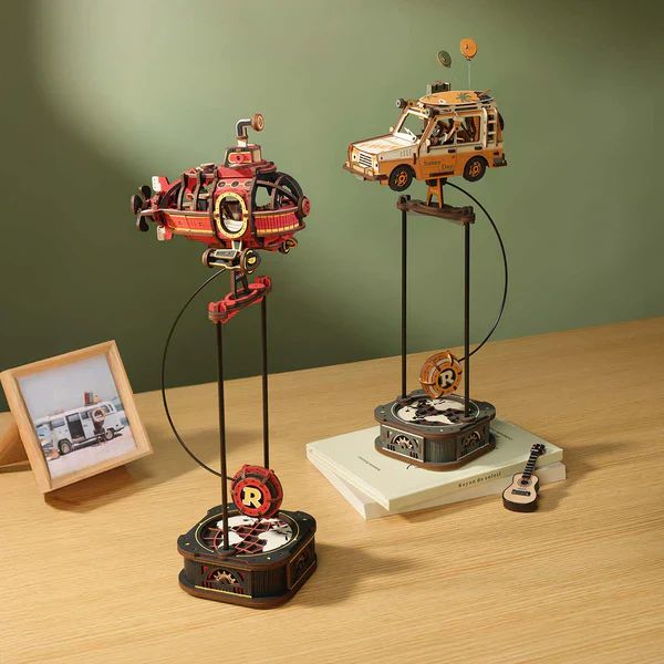 SUBMARINO PE NDULO CINE TICO - DEEP-SEA ADVENTURER JUGUETE DE EQUILIBRIO 3D DIY (ROKR) - 3