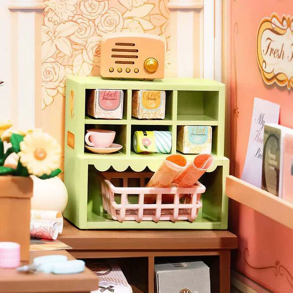 MINIATURA TIENDA DE FLORES - FRESH FLOWER SHOP DIY KAWAII (ROLIFE) - 2