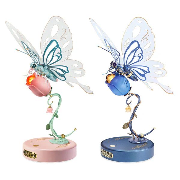 MARIPOSA MECANICA DIY - PUZZLE 3D CON MOVIMIENTO (ROKR BUTTERFLY) - 2