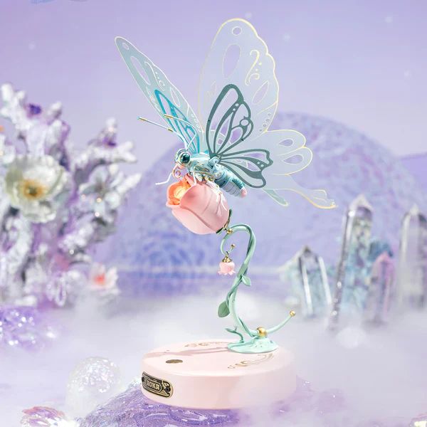 MARIPOSA MECANICA DIY - PUZZLE 3D CON MOVIMIENTO (ROKR BUTTERFLY) - 6