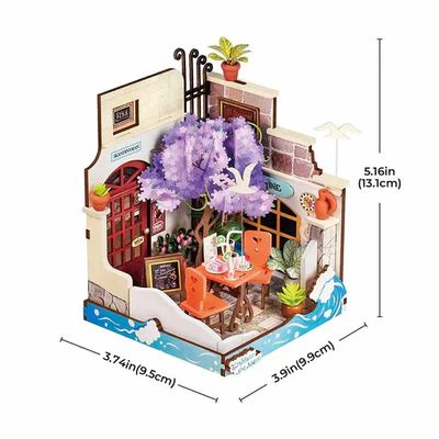 MINIATURA DIY 'SEA HOLIDAY RESTAURANT' - MAQUETA PARA ARMAR (ROBOTIME) - 3