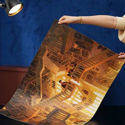 ROMPECABEZAS 1000 PIEZAS HARRY POTTER 'ESCALERAS MOVEDIZAS' (TOI) - 3