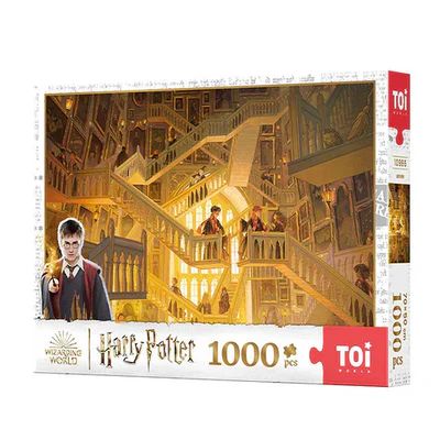 ROMPECABEZAS 1000 PIEZAS HARRY POTTER 'ESCALERAS MOVEDIZAS' (TOI) - 5