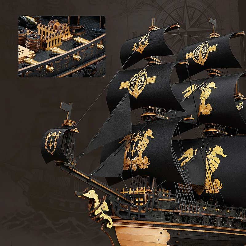 BARCO VELERO SEAHORSE – ROBOTIME ROKR - 1